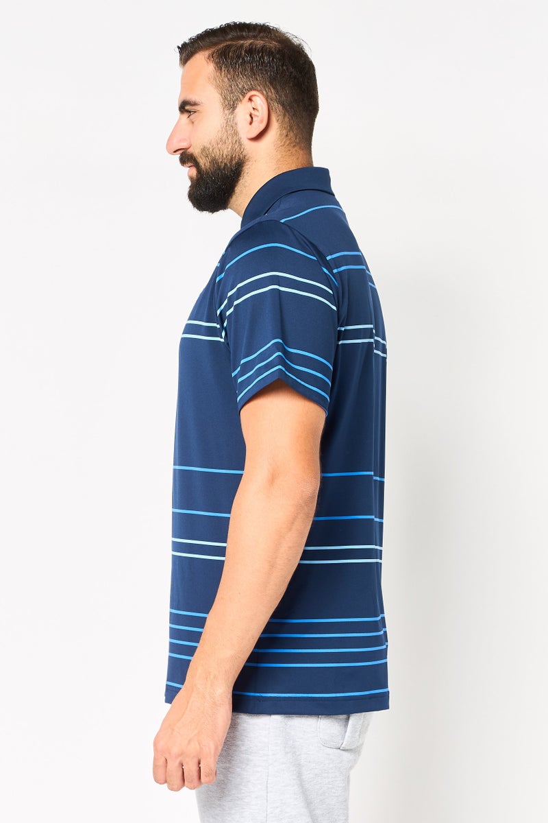 UNDER ARMOUR Men Loose Fit Short Sleeve Playoff Golf Polo Shirt, Multicolor - Image 3