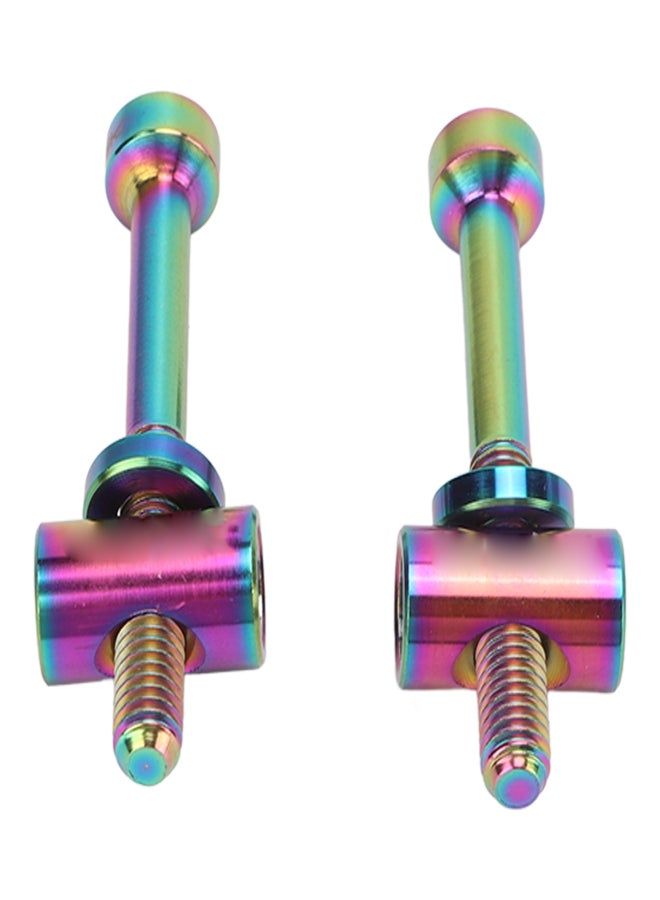 RISK 2 PCS RISK M5 X 40mm Bike Seatpost Screw Seat Post Fixing Screw Bike DIY Replacement Parts Dazzling - Image 3