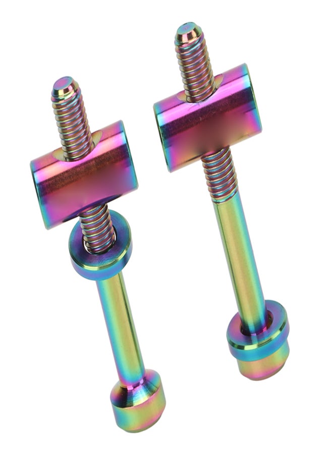 RISK 2 PCS RISK M5 X 40mm Bike Seatpost Screw Seat Post Fixing Screw Bike DIY Replacement Parts Dazzling - Image 5