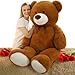 MorisMos Giant Teddy Bear Stuffed Animal 4 Ft51 Big Brown Teddy Bear for Girlfriend Boyfriend Wife Mom Fiance Valentines GiftLarge Stuffed Bear Plush for Christmas Birthday Baby ShowerBrown - Image 3