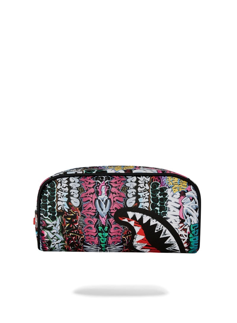 SPRAYGROUND SPLIT CYBERSHARK PENCIL POUCH  - Image 1