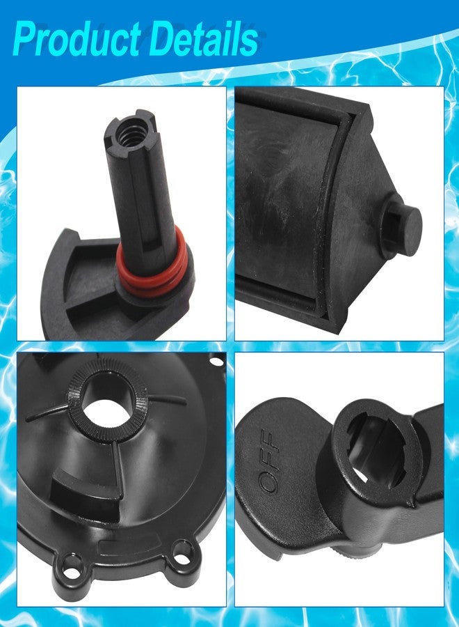 LUKYER 2-Port/3-Port Pool Valve Rebuild Kit Complete Compatible with Jandy Neverlube 2-way/3-way Valve Only. - Image 4