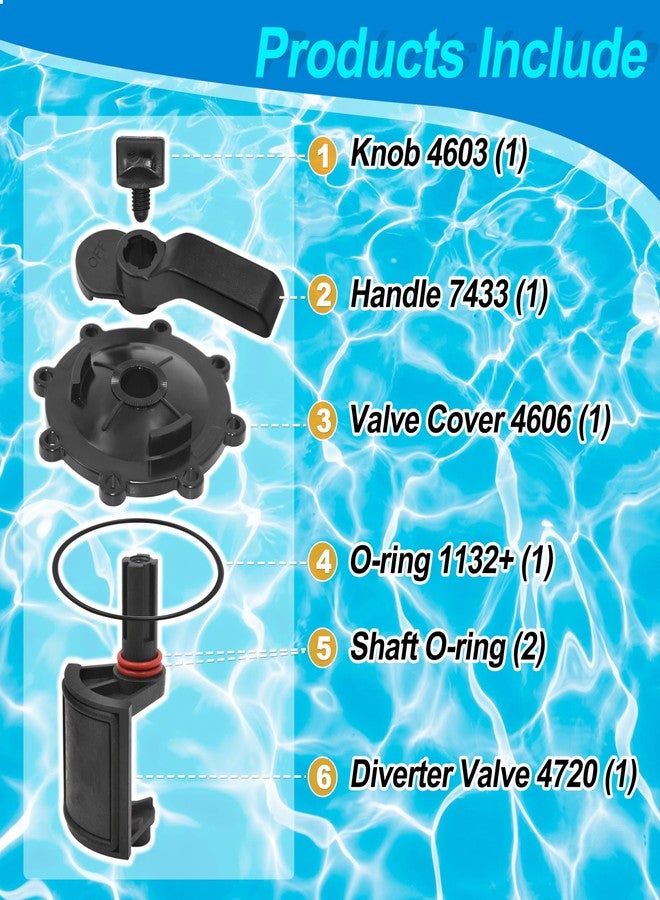 LUKYER 2-Port/3-Port Pool Valve Rebuild Kit Complete Compatible with Jandy Neverlube 2-way/3-way Valve Only. - Image 3