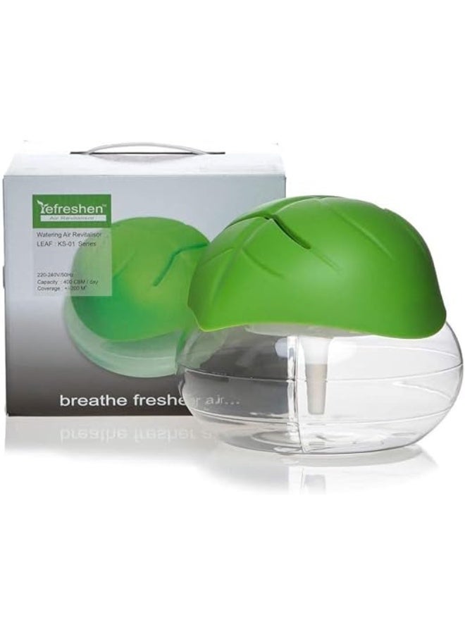 Leaf Shaped Electrical Water Air Refresher Air Revitalizer Air Purifier Air Humidifier- - Image 2