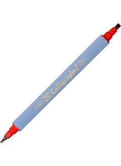 Calligraphy Pen Double Tip 2 mm + 3.5 mm 022 Red