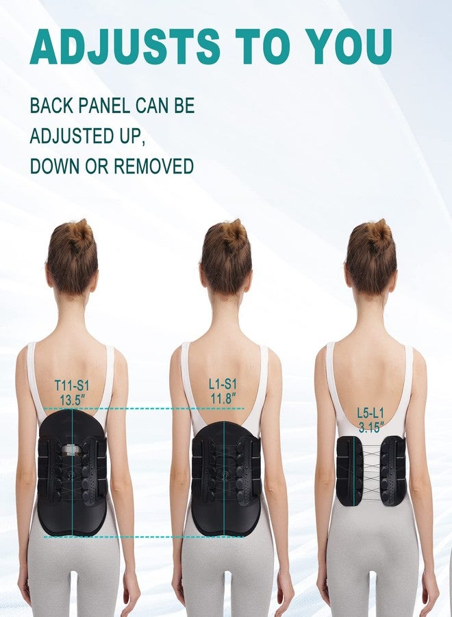 TANDCF LSO Spine Decompression Support-Entire ARC Back Brace for Women & Men,3D PAD Plus Lumbosacral Corset Belt with Adjustable Pulley System Decompression Back Support for Sciatica,Herniated Discs - Image 4