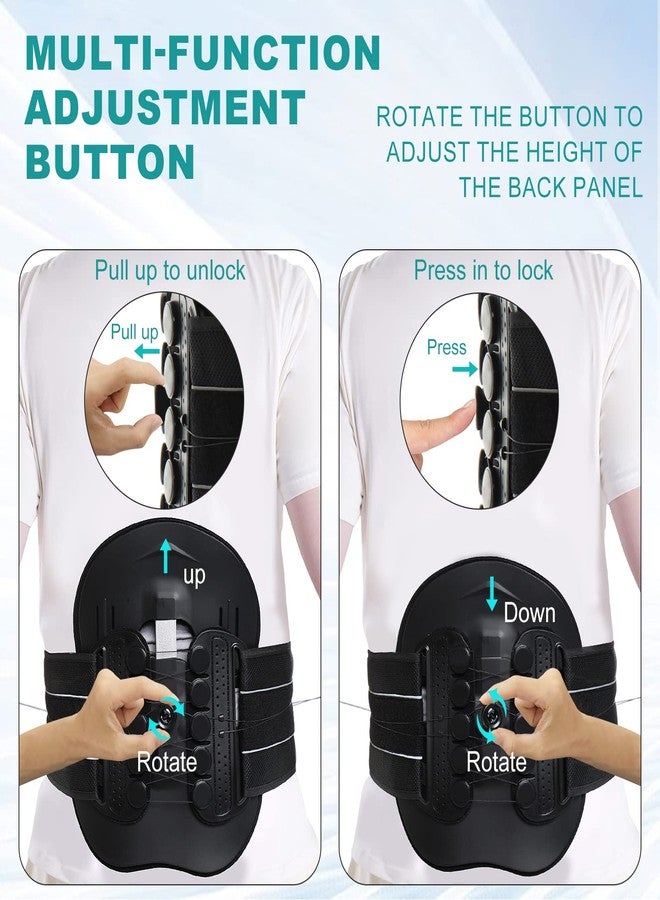 TANDCF LSO Spine Decompression Support-Entire ARC Back Brace for Women & Men,3D PAD Plus Lumbosacral Corset Belt with Adjustable Pulley System Decompression Back Support for Sciatica,Herniated Discs - Image 3