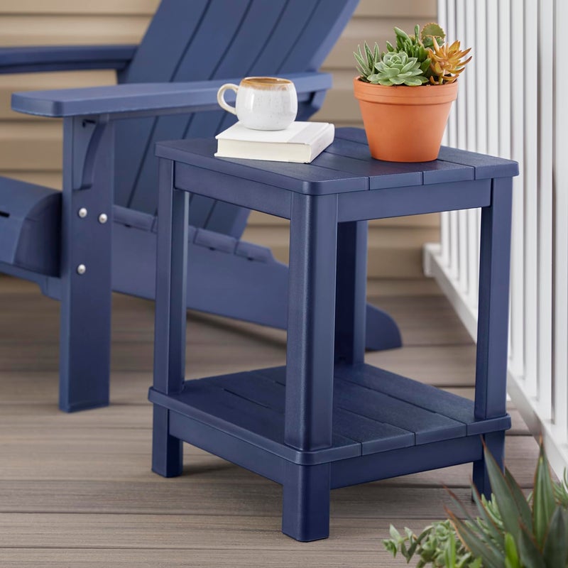 Keter Deluxe Adirondack Side Table - Midnight - Image 2