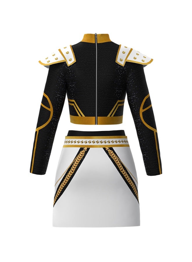 general KPop Demon Hunters Anime Pop Singer Performance Costume Zoey Cute Cosplay Costume - Image 4