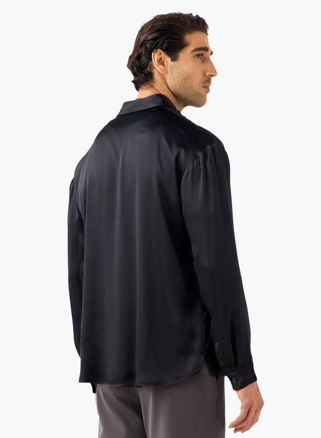 ايكونيك قميص بقصّة عادية وأكمام طويلة من آيكونيك - Image 3