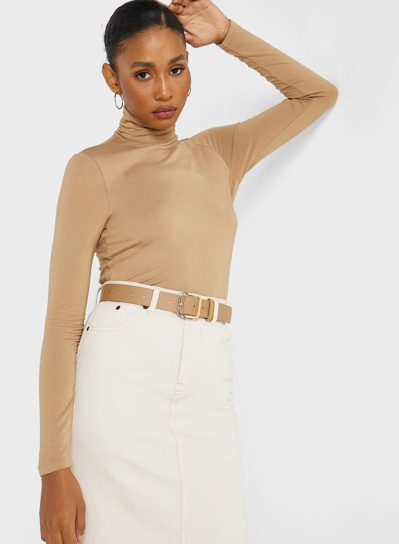Lauren Ralph Lauren Long Sleeve Turtleneck Top