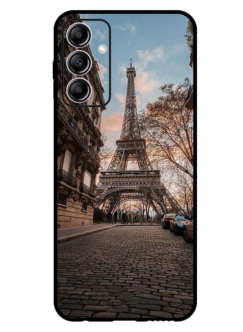 Theodor Protective Case Anti Scratch Shock Proof Bumper Cover For Samsung Galaxy A35 Effiel Tower - Image 1