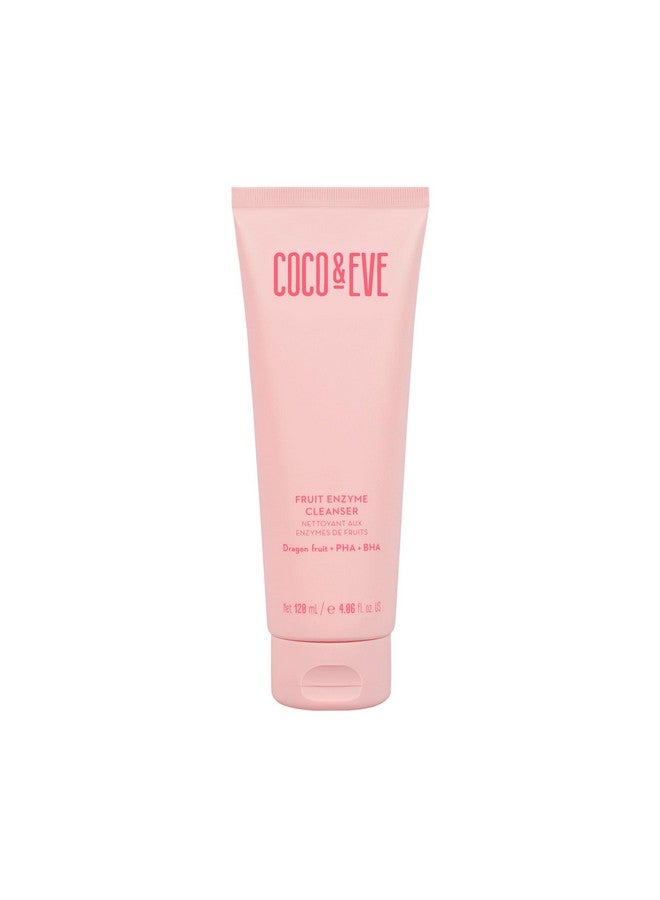 COCO & EVE Coco & Eve Fruit Enzyme Cleanser. Water Based Gentle cleanser for Radiant Complexion. Refines Pores, Exfoliates and Moistuizes Skin. BHA, Prebiotic, Papaya Enzyme & Vitamin E (4.06 fl oz)  - Image 1