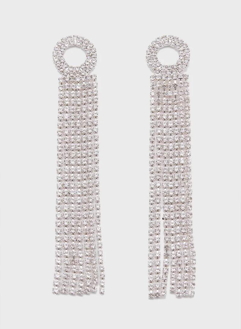 Ella Limited Edition Diamante Drop Earrings
