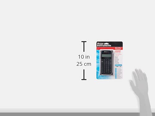 TEXAS INSTRUMENTS Texas Instruments BA II Plus Professional Financial Calculator Silver 9.8 Inch  - Image 3