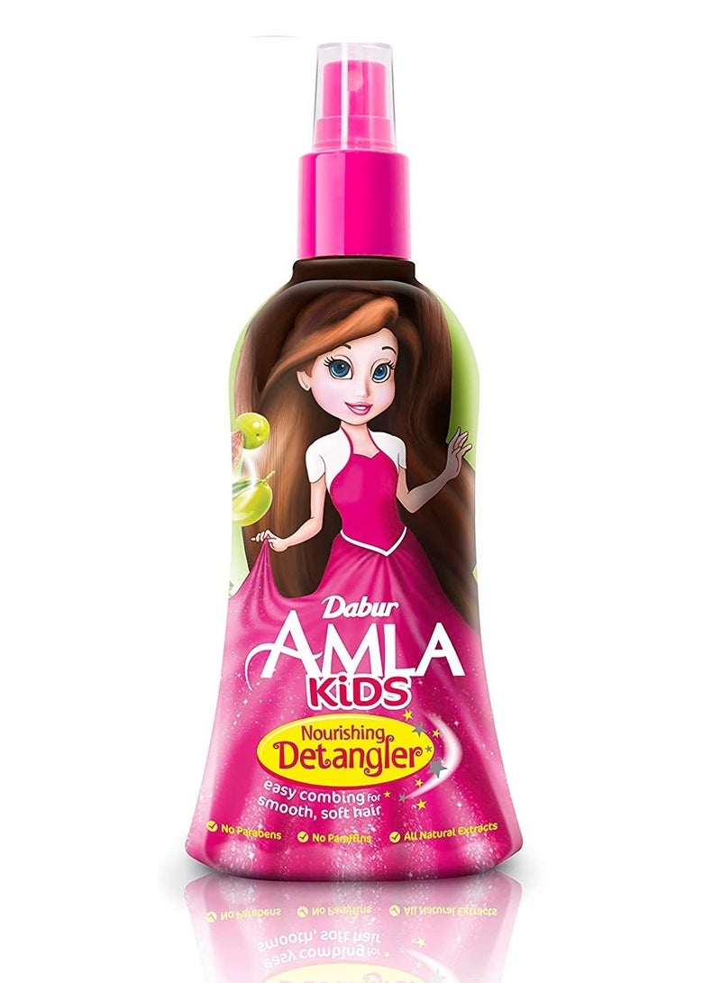 Dabur Kids Oil Nourishing Detangler Spray For Easy Combing, Smooth And Soft Hair 200 ml - Image 1