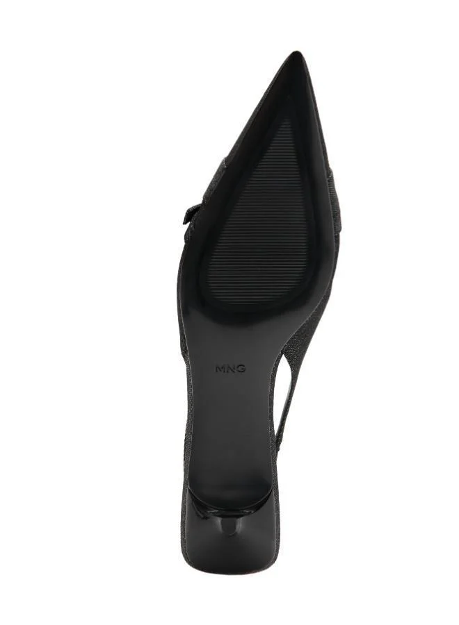 MANGO  Slingback denim shoes with buckle for Women | Best Price UAE