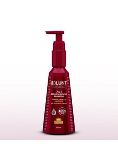BBLUNT BBLUNT 7 in 1 Repair & Revive Shampoo for Upto 100% Damage Repair - 300ml | Addresses 7 Signs of Hair Damage | Enriched with Ceramides & Argan Oil 