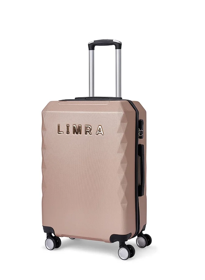 LIMRA A travel bag set consisting of 3 luggage bags gold/black