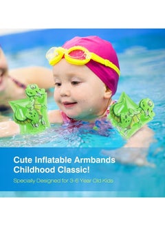 Generic Swim Arm Bands for Kids, Toddlers Begin to Swim Inflatable Pool Floats Sleeves,Cartoon Swim Training Aids  - Image 2