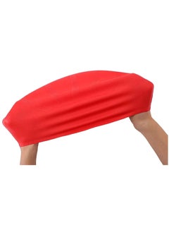 Dolphin Silicone Swim Cap With Ear Protection 3D Waterproof For Adults, Red  - Image 4