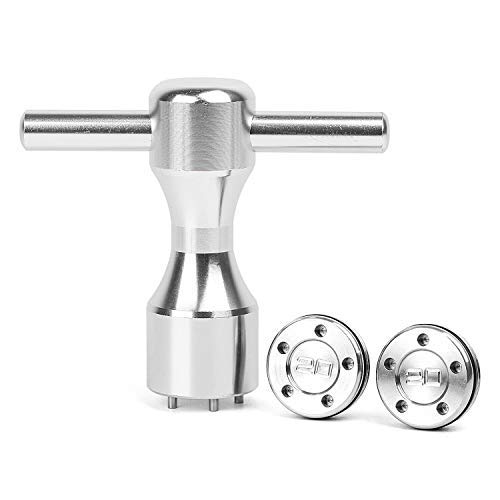 Gofotu Golf Weight 2pcs 5g/10g/15g/20g/25g/30g/35g/40g/45g Golf Weights Wrench Kit Fit Titleist Scotty Cameron Putter Newport (2pcs 20g+Wrench) - Image 1