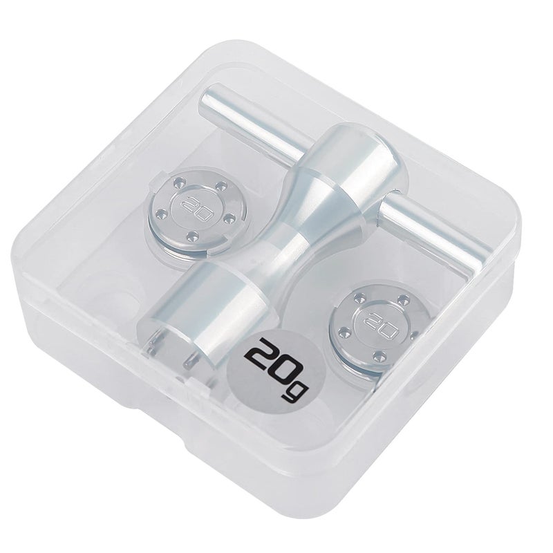 Gofotu Golf Weight 2pcs 5g/10g/15g/20g/25g/30g/35g/40g/45g Golf Weights Wrench Kit Fit Titleist Scotty Cameron Putter Newport (2pcs 20g+Wrench) - Image 3