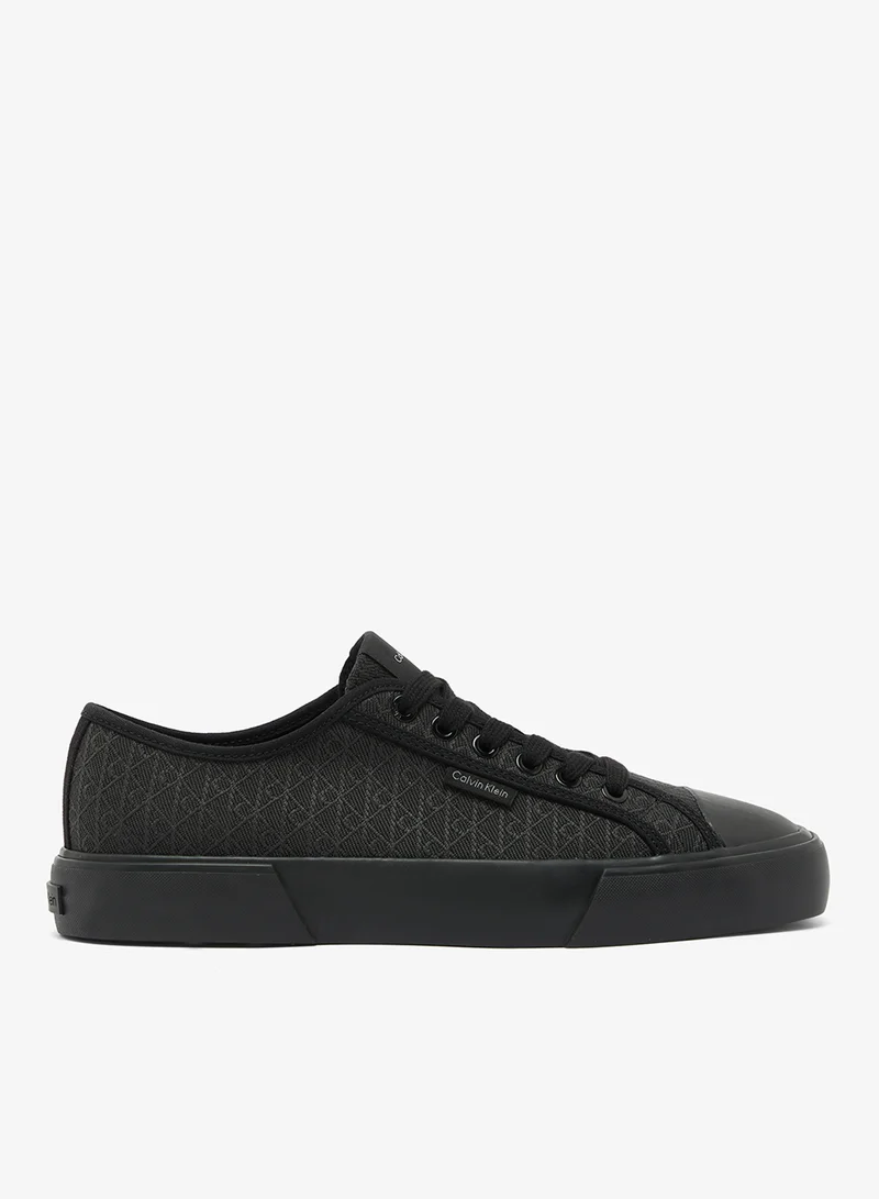 CALVIN KLEIN Vivy - Emblem Logo Jacquard Trainers