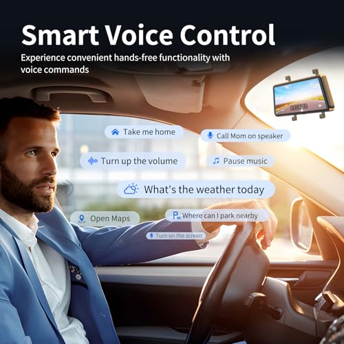 JOMISE 2.5K Mirror Dash Cam with Carplay Mirror & Android Auto, Dash Cam Front and Rear with Zoom Function,12 inches Rear View Mirror Camera with Voice Control/BT Call/64GB Card Included-JOMISE K17 Pro - Image 5
