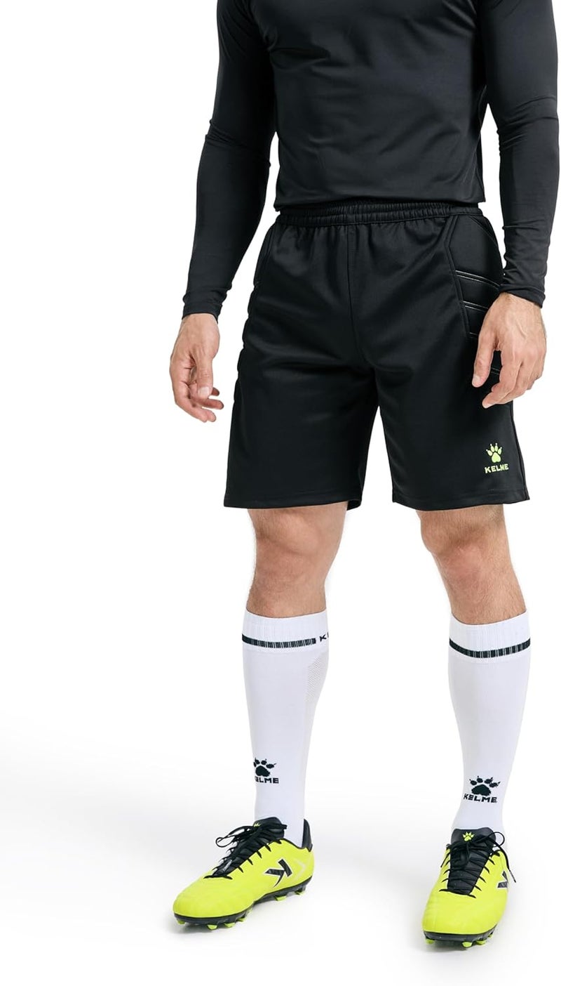 KELME Men's Soccer Goalkeeper Padded Sport Pants Knee Protection - Image 1