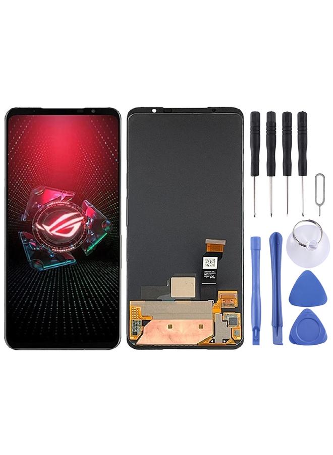 erorex Replacement AMOLED LCD Screen For Asus ROG Phone 5 Ultimate ZS673KS with Digitizer Full Assembly - Image 1