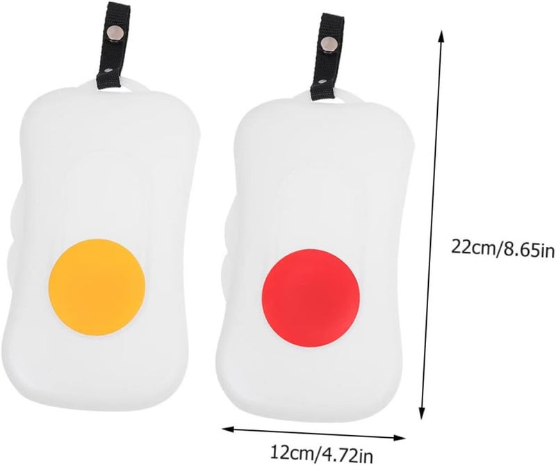 woobles 9 pcs Travel Holders Storage with Holder Plastic Handle Wipes Wet Bag Case Outdoor Refillable Silicone Wipe Dispenser Tissue Color Bathroom Vanity Cases Button Toilet Handy Infant - Image 4