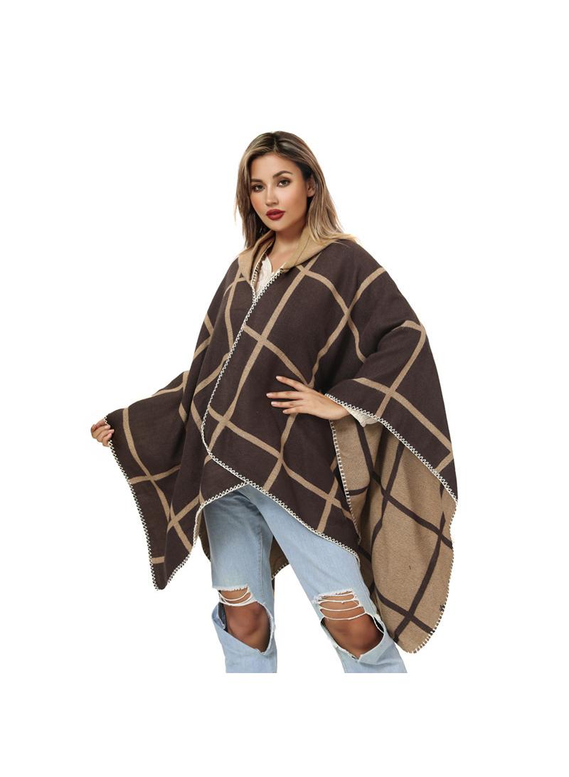 Y&D 130*150cmBorder Floral Hooded Cloak Warm Outdoor Camping Travel Gale Desert Blanket  - Image 4