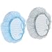 BEAUTAIL Scrub Net 2 Pack Bath Shower Body Scrubber Net for Rich Foam and Effective Exfoliation Fits All BEAUTAIL Silicone Body Scrubbers Blue Gray - Image 2