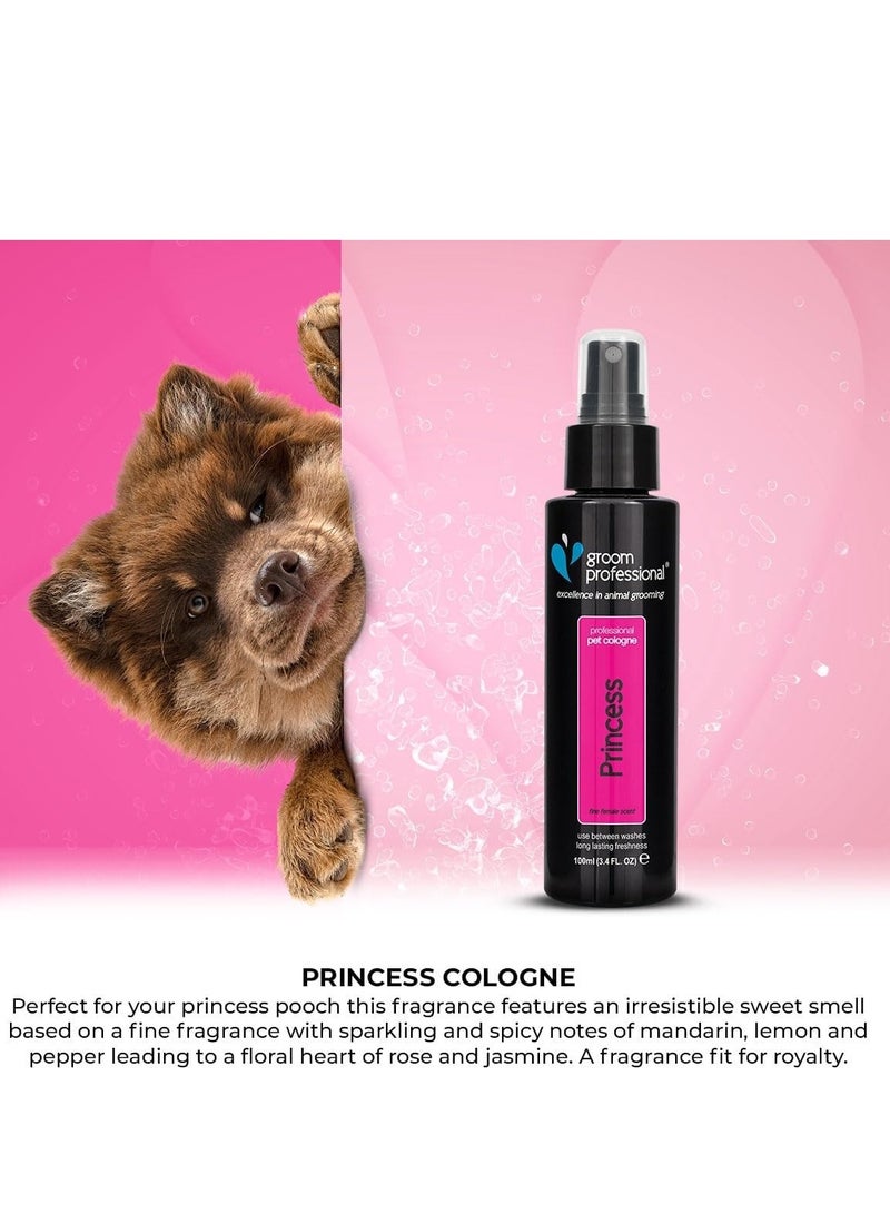 Groom Professional Princess Dog Perfume - Dog Perfume Spray - Fresh Fragrance Spray for Dogs Against Odour - Dog Perfume for Female Dogs - Contains Chamomile Extracts to Soothe Skin, 100 ml - Image 4
