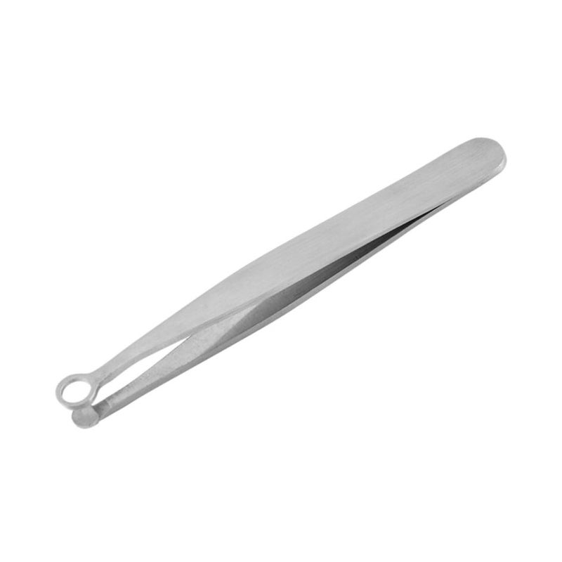 Stainless Steel Nose Hair Trimmer Round Tip Precision Cutter For Men And Women Grooming - Image 2