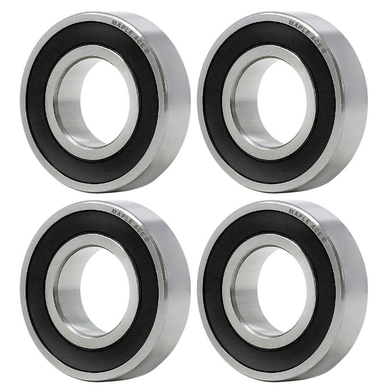 MAPLE ACE 6205-2RS Ball Bearing 25x52x15mm 6205 2RS Rubber Sealed (PCs 4) - Image 1