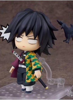 General Anime Demon Slayer Kimetsu no Yaiba Tomioka Giyuu Figure Q Ver. Doll Water Breath 1408 Model Display Anime Action Figure Toys Collection Gift  - Image 1