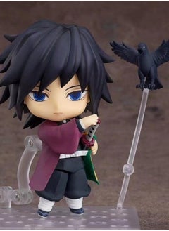 General Anime Demon Slayer Kimetsu no Yaiba Tomioka Giyuu Figure Q Ver. Doll Water Breath 1408 Model Display Anime Action Figure Toys Collection Gift  - Image 2