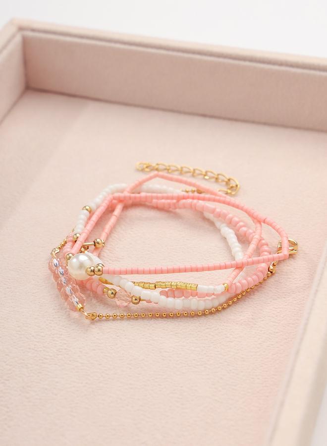 Take Two Set of 5 - Assorted Beaded Bracelets - Image 2