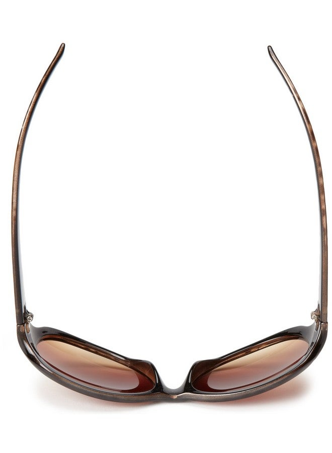 NINE WEST نظارات شمسية محظوظة للنساء بشكل بيضاوي 55 مم - Image 5