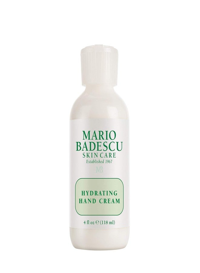 Mario Badescu Hydrating Hand Cream for Dry Cracked Hands - Hand Care Infused with Revitalizing Peppermint - Absorbs Quickly, Non-Greasy and Delivers Lightweight Hydration, 4 Fl Oz - Image 1