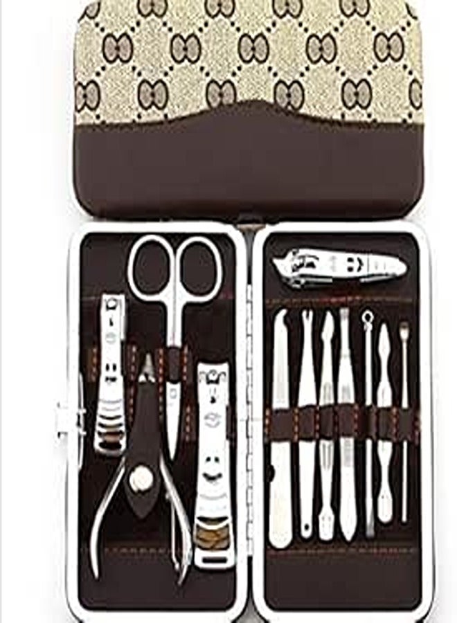 Manicure Set Stainless 12 in 1 nail Clipper Kit nail Care Set nail Clippers
