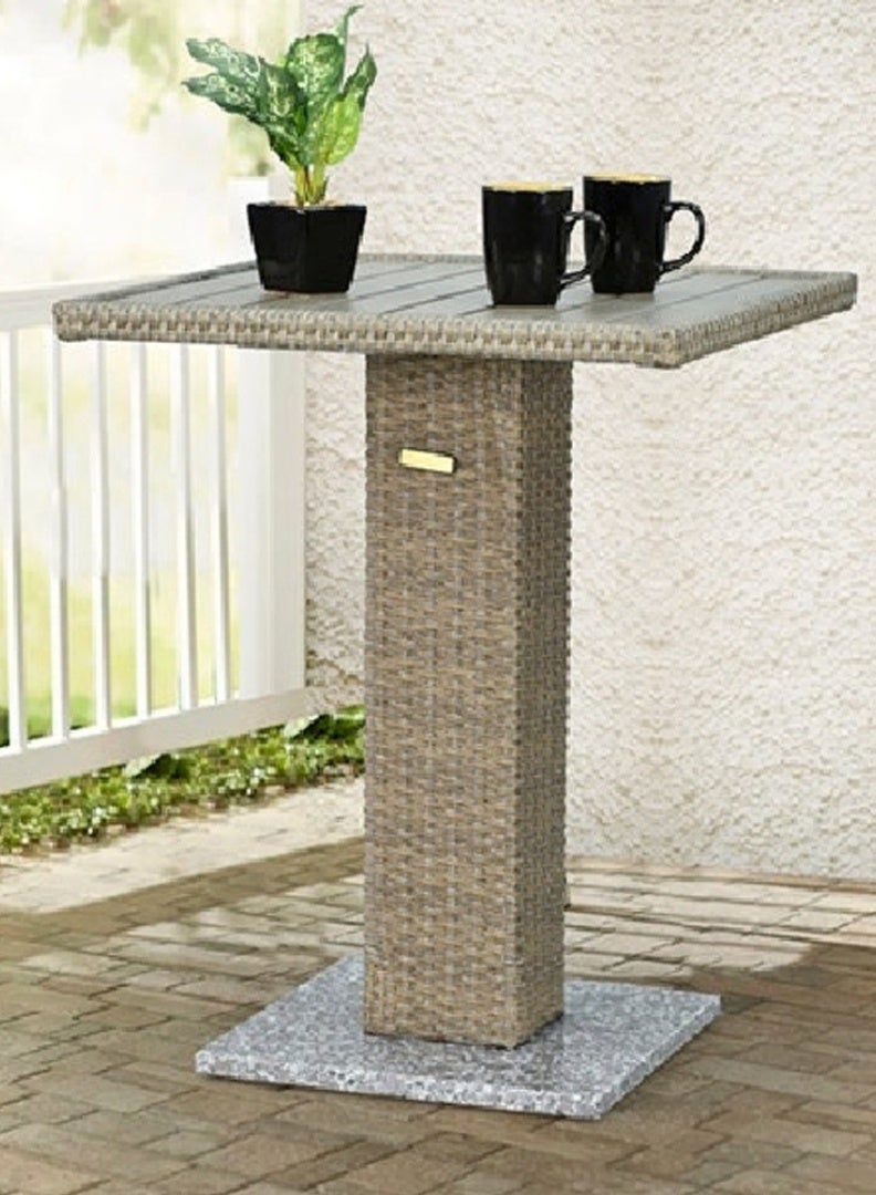ROYALOAK Outdoor Table | Sturdy Aluminum Frame for Superior Durability | Modern Design ideal for Versatile Outdoor Aesthetics | Authentic Malaysian Craftsmanship - Image 1