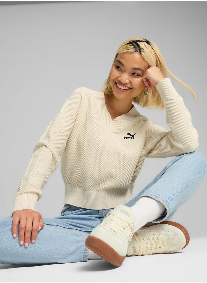 بوما T7 Knitted Sweatshirt