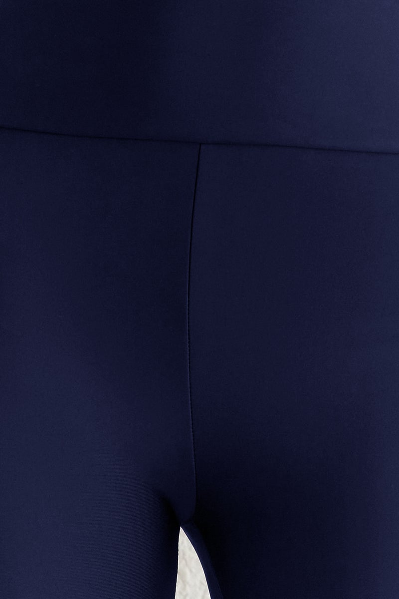 trendyol Navy Blue Full Length Straight Cut Recovery Diver Knitted Sports Leggings Thmss25Ty00009 - Image 3