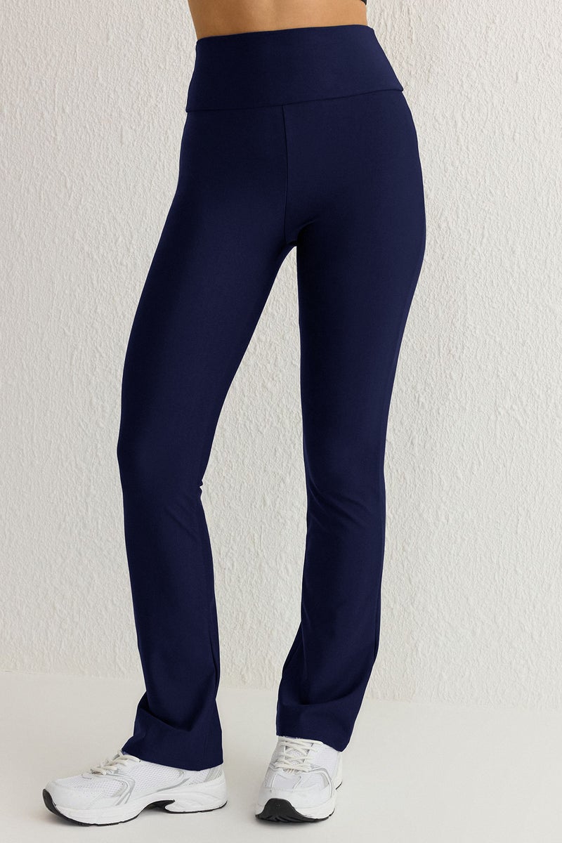 trendyol Navy Blue Full Length Straight Cut Recovery Diver Knitted Sports Leggings Thmss25Ty00009 - Image 4