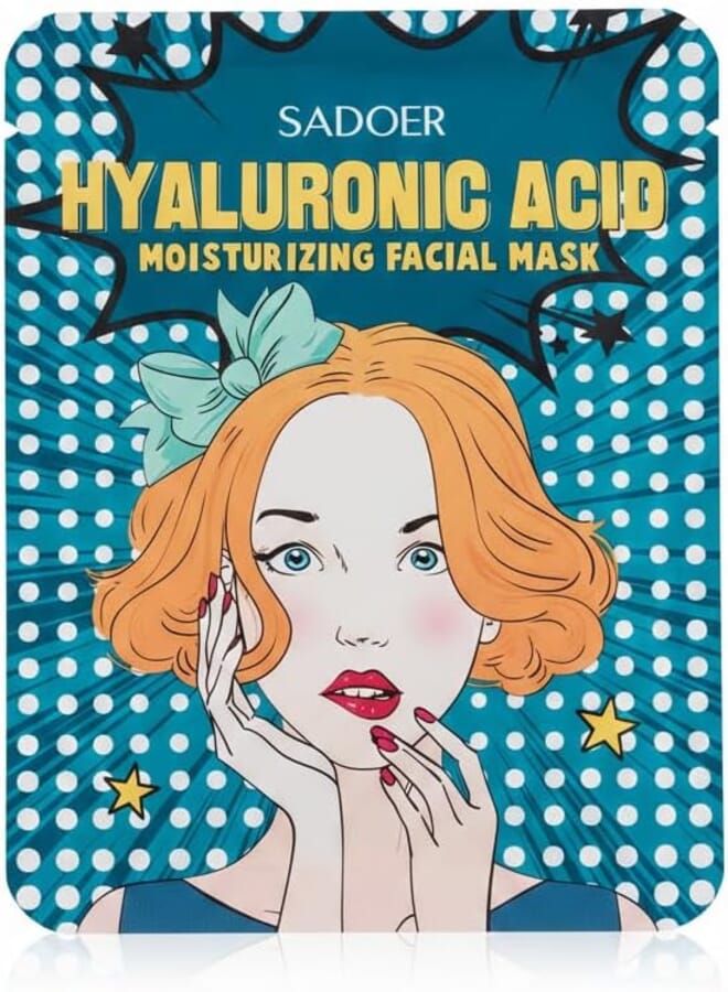 SADOER Facial Mask 25 ml (25 ml, Hyaluronic Acid)