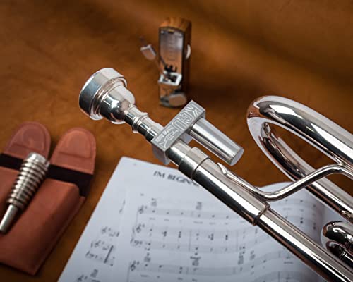 KGUBrass Trumpet Embouchure Trainer - T.E.T. KGUBrass. Lip Buzzing Tool for Trumpet Practice, warm-ups and exercises, Aluminium Embouchure Training Device For Trumpeters - Image 2