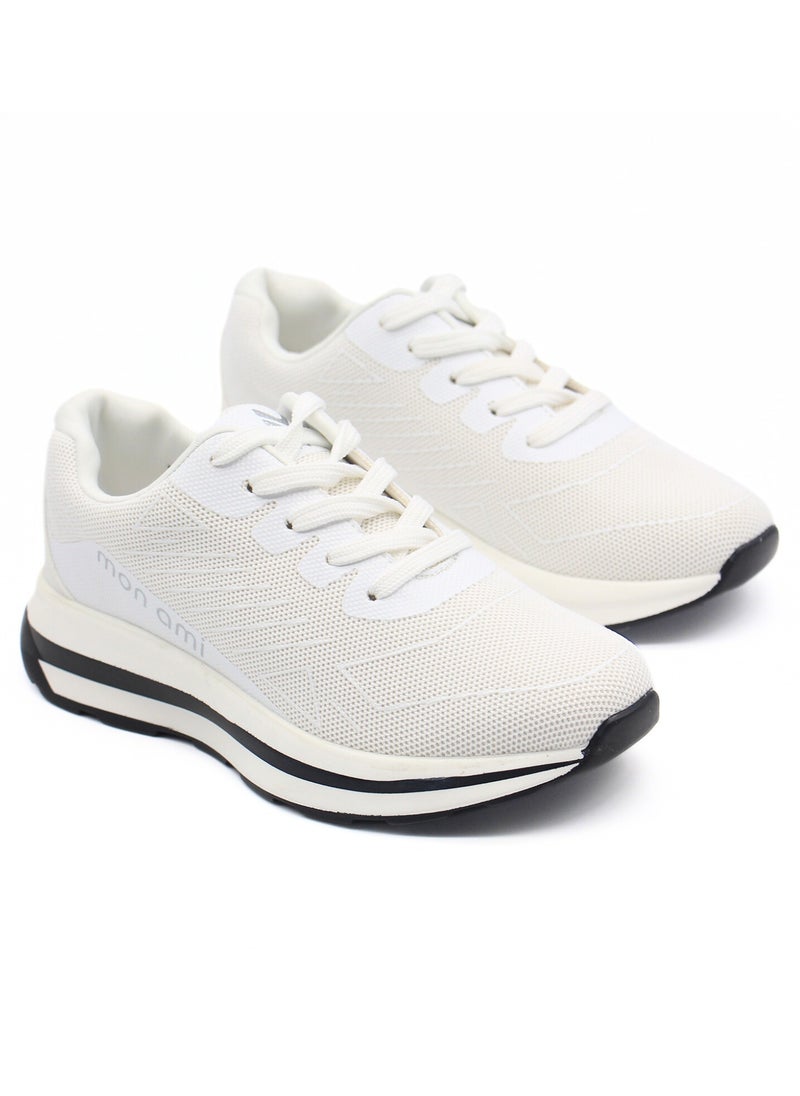 Mon Ami Monami Women Sneakers | Ultra Lightweight, Premium Quality Non Slip Walking Girls Sneakers | Breathable Fashion Sport Shoes for Women  - Image 1